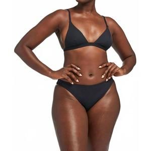 NEW VITAMIN A midori classic bikini bottom in black